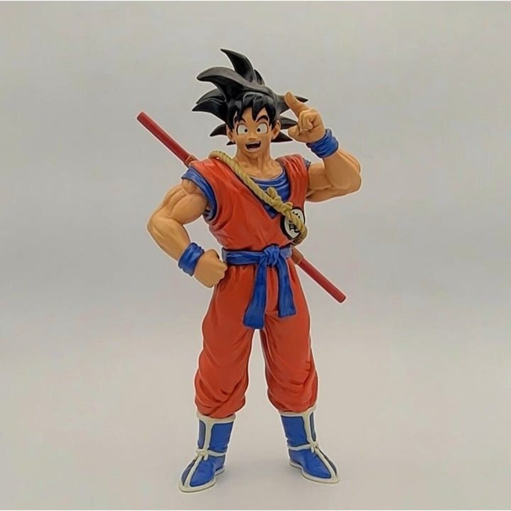 Dragon Ball Goku 3D Printed Figure with Stand - Primed and Ready for Paint!